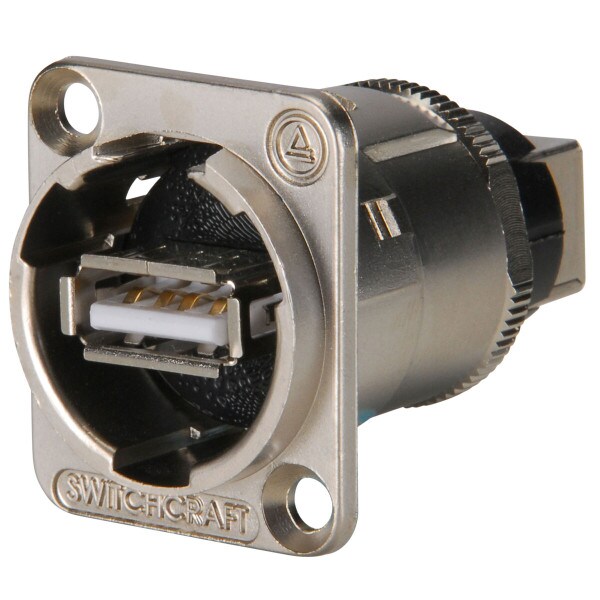 Main product image for Switchcraft EHUSBABX USB A to B EH Panel Mount Conne 093-124